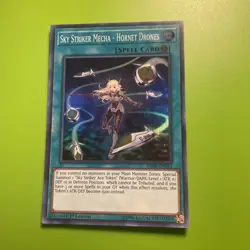 Yugioh Card Sky Striker Mecha- Hornet Drones DASA-EN033 More In Store - Image 2