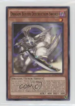Dragon Buster Destruction Sword 1st Ed. YuGiOh Mega-Tin Mega Pack #MP16-EN190 - Image 1
