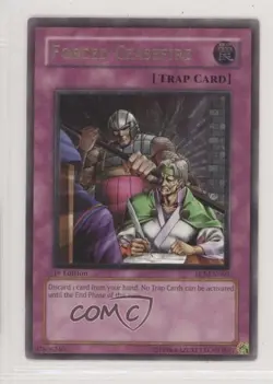 UL - Forced Ceasefire 1st Ed. YuGiOh Flaming Eternity #FET-EN060 2005 - Image 1