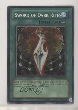 Sword of Dark Rites 1st Ed. YuGiOh Force the Breaker #FOTB-EN067 2007 - Image 1