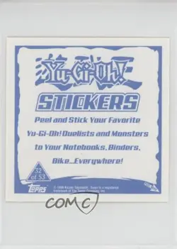 Rude Kaiser Topps YuGiOh Sticker Collection #32 2002 - Image 2