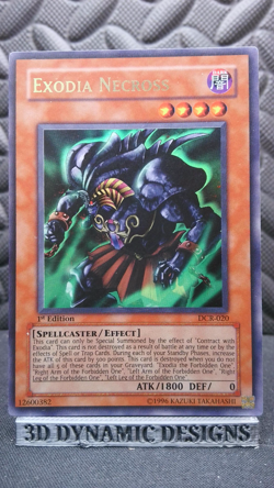 | Yugioh Exodia Necross DCR-020 1st Edition Ultra Rare Dark Crisis PL 🔥 | - Image 1