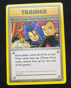 Pokemon Card Here Comes Team Rocket 113/108 XY Evolutions Non Holo (NM) - Image 1