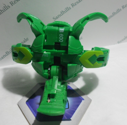 Bakugan Dragonoid x Tretorous Green Ventus Haos B600 - card - cores - Image 5