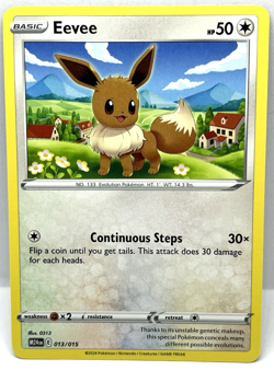 Eevee M24EN 013/015 McDonald’s Pokemon Dragon Discovery Happy Meal Promo Card - Image 1