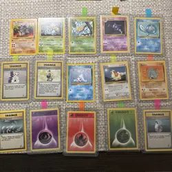 Pokemon Vintage 15 Card Lot Base Set 2 NM (B2-2) - Image 1