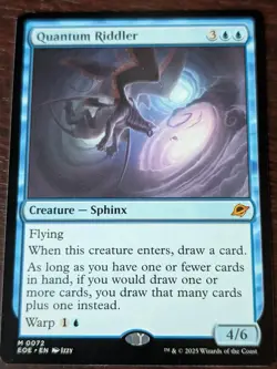 Quantum Riddler #72 (NM) Edge of Eternities EOE Magic MTG - Image 1