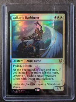 Valkyrie Harbinger Kaldheim MTG Promos Foil - Image 1