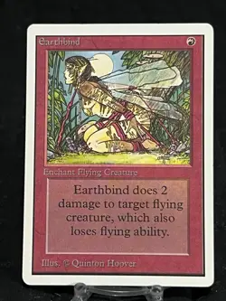 Magic the Gathering Earthbind Unlimited Edition ~MP~ MTG - Image 1