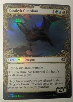 MTG | Karakyk Guardian | Near Mint | Foil Showcase - Image 1