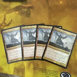 Playset Of 4 Near Mint Iroas, God Of Victory MTG Journey Into Nyx - Image 1