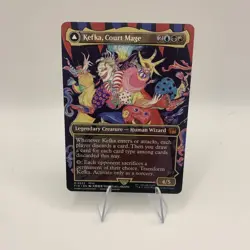 Kefka, Court Mage (0322) (Borderless) Final Fantasy MTG Non Foil - Image 1