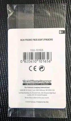 Pokemon Card - M20 I Choose You! 3 Pack Ash's Pikachu SEALED NEW - Image 2