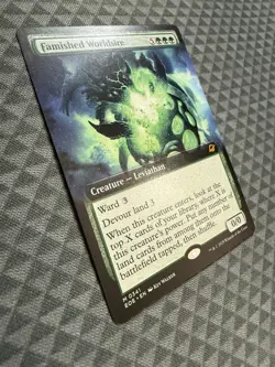 MTG Famished Worldsire #0341 Extended Art Mythic Edge of Eternities (EOE) - Image 2