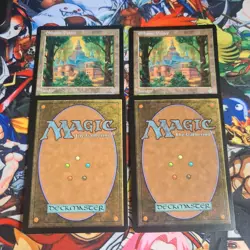 4× MTG Elfhame Palace Eng Magic the Gathering Invasion OG Karte Playset - Image 4