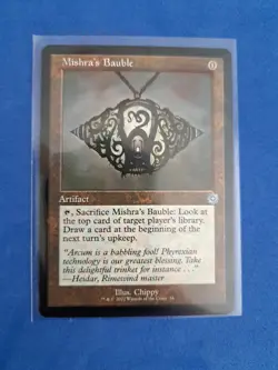 MTG Mishra's Bauble (Foil Retro) [The Brothers' War Retro Artifacts] Near Mint - Image 1