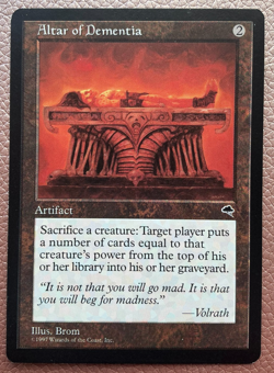 Altar of Dementia MTG Magic the gathering - Image 1