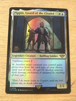 MTG LTR 0218 - “Pippin, Guard of the Citadel” - FOIL - Image 1