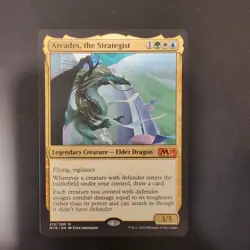 Arcades, the Strategist NM Core Set 2019 M19 212 Regular Mythic English MTG - Image 1