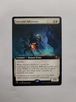 MTG - Intrepid Adversary (Extended Art) MID Regular Mythic #329 - Image 1