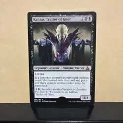 MTG Magic Artist Proof AP Signed T. Lockwood / Kalitas, Traitor of Ghet English - Image 2