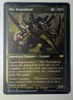 MTG | The Swamlord | Near Mint | Foil Etched Thick Stock - Image 1