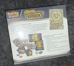 POKEMON TCG Scarlet & Violet Surging Sparks Elite Trainer Box ETB FACTORY SEALED - Image 2