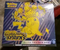POKEMON TCG Scarlet & Violet Surging Sparks Elite Trainer Box ETB FACTORY SEALED - Image 1