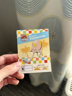 Exclusive Pokemon Worlds Anaheim 2025 Toedscool Code Scarlet or Violet Game - Image 1