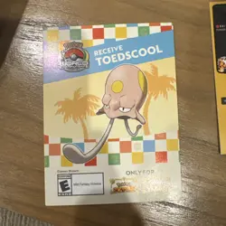 Exclusive Pokemon Worlds Anaheim 2025 Toedscool Code Scarlet or Violet Game - Image 1