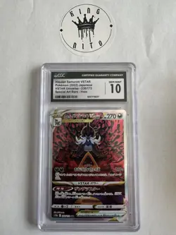 Pokemon 2022 Hisuian Samurott VSTAR 230 S12a: Vstar Universe Holo (JP) CGC GM 10 - Image 1