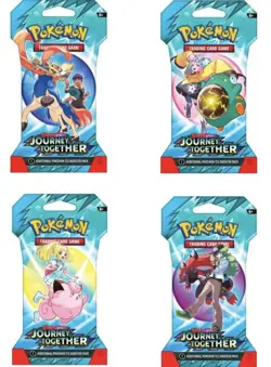 Pokemon Journey Together Scarlet & Violet Sleeved Booster Pack - Image 1