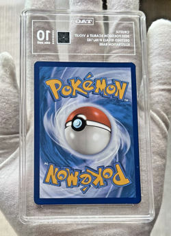 2025 Pokemon S&V Destined Rivals - Crustle #186/182 IR - TAG 10 - PSA - Low Pop - Image 3