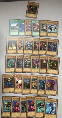 Yugioh Lob 1st Edition Common Lot Of 31 MP/HP - Image 1