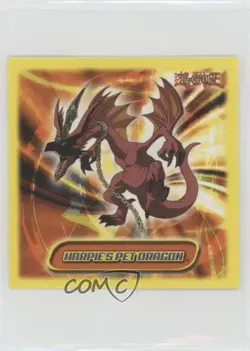 Harpie's Pet Dragon Topps YuGiOh Sticker Collection #28 2002 - Image 1