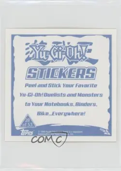 Harpie's Pet Dragon Topps YuGiOh Sticker Collection #28 2002 - Image 2