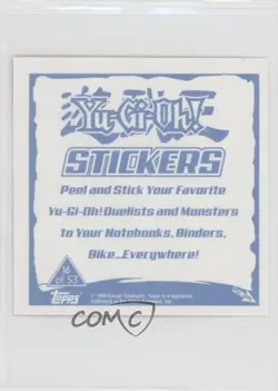Mystical Elf Topps YuGiOh Sticker Collection #16 2002 - Image 2