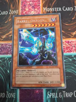Yugioh Barrel Dragon MC1-EN002 Secret Rare Limited Lightly Played - Image 1