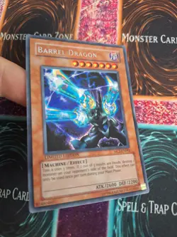 Yugioh Barrel Dragon MC1-EN002 Secret Rare Limited Lightly Played - Image 2