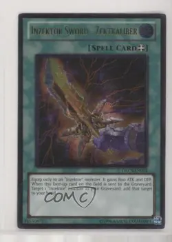 Inzektor Sword - Zektaliber (Ultimate Rare) 1st Ed. YuGiOh Order of Chaos - Image 1