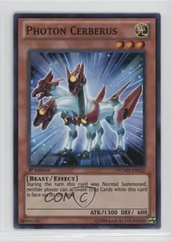Photon Cerberus 1st Ed. YuGiOh Number Hunters #NUMH-EN022 READ - Image 1