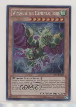 Windrose the Elemental Lord Unlimited YuGiOh of Tachyon Galaxy #LTGY-EN037 - Image 1