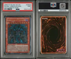 PSA 9 YUGIOH Raviel, Lord of Phantasms (UTR) SOI-EN003 1st Edition Ultimate Rare - Image 3