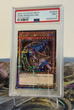 Yugioh Dark Magician Girl MP24-EN009 1st Edition PSA 9 - Image 1