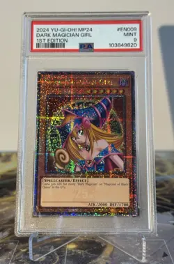 Yugioh Dark Magician Girl MP24-EN009 1st Edition PSA 9 - Image 1