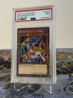 Yugioh Dark Magician Girl MP24-EN009 1st Edition PSA 9 - Image 2