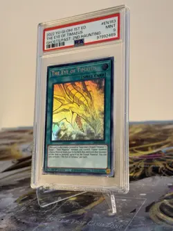 Yugioh The Eye of Timaeus Ghost Rare GFP2-EN172 1st Edition PSA 9 - Image 3
