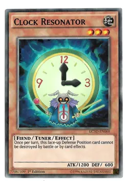 Clock Resonator LC5D EN068 - YuGiOh Card - Common - 1ST EDITION - Image 2