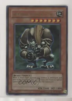 Green Baboon Defender of the Forest YuGiOh Shonen Jump Magazine Promo 2002 - Image 1