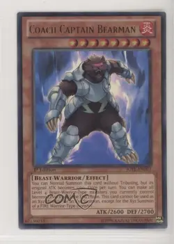 Coach Captain Berman 1st Ed. YuGiOh Judgment of the Light #JOTL-EN092 - Image 1
